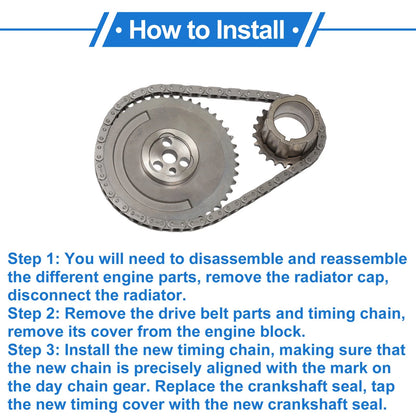 Timing Chain Kit for Chevrolet Silverado Express Tahoe Avalanche