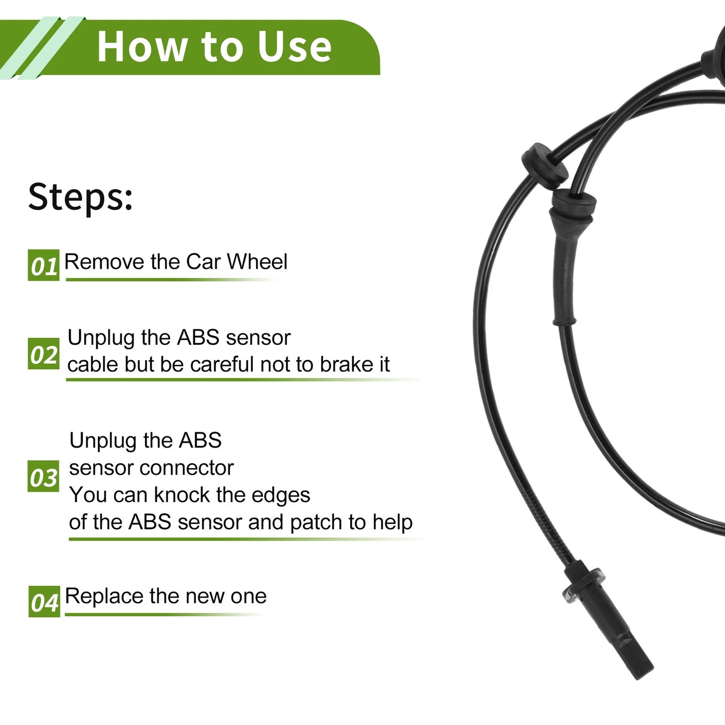 ABS Wheel Speed Sensor for Nissan Quest (2004-2009)