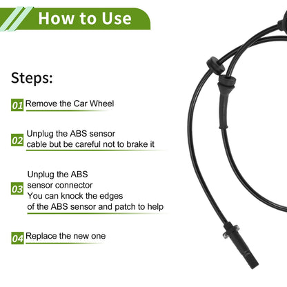ABS Wheel Speed Sensor for Nissan Quest (2004-2009)