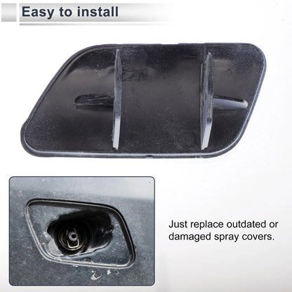 Bumper Headlight Washer Nozzle Cover for BMW 740i (2016-2023) Unpainted