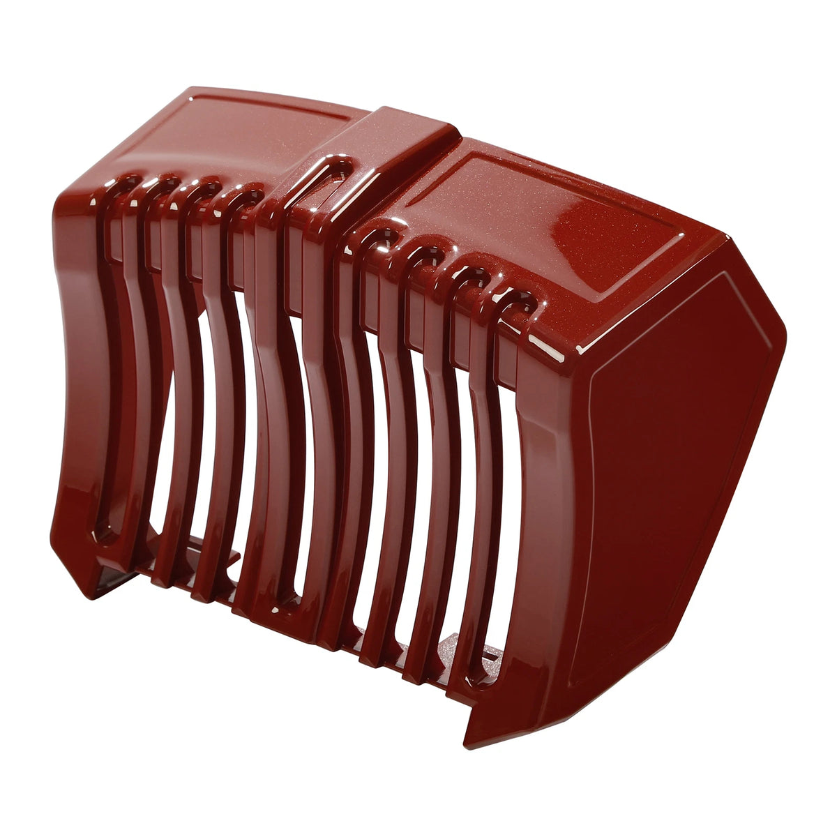 Oil Cooler Cover for Harley Electra Glide 2017-2023 Pearl Red & Dark Alloy
