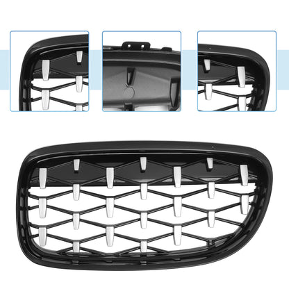 Front Hood Bumper Grille for BMW 335d 328i 335i xDrive (2007-2013) Pair