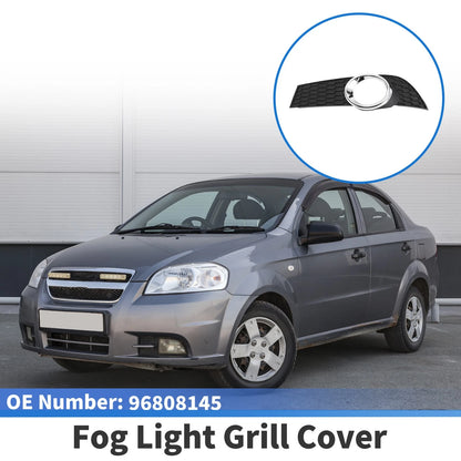 Front Left Fog Light Grill for Chevrolet Aveo (2009-2011)