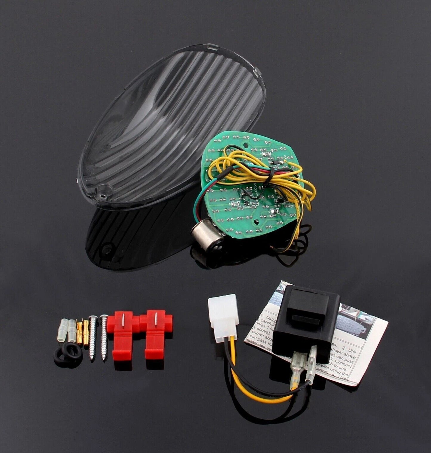 Tail Light with Integrated Turn Signals for Kawasaki Mean Streak (2000-2008)