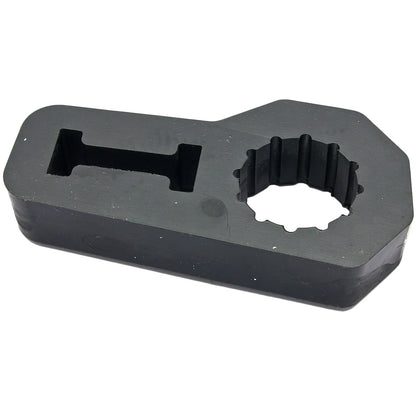 Hi-Lift Jack Handle Keeper for Trail Gear (2010-2023) - Black Rubber Isolator