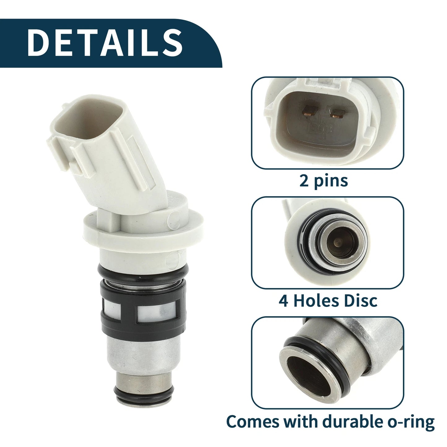 Fuel Injector for Nissan March K11 1.0 1.3 (1992-2003) 1 Pc
