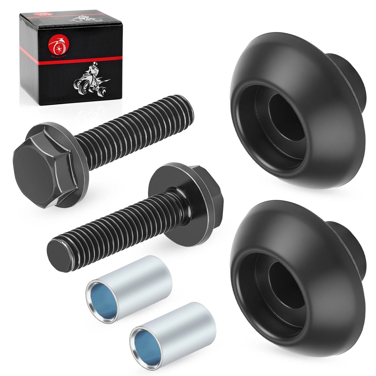 Handle Bar End Guard w/ Screw for Honda FourTrax Sportrax (1985–2006)