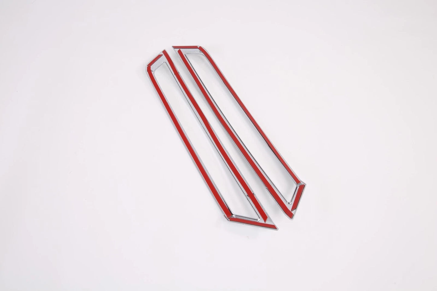 ABS Chrome Rear Fog Light Frame Cover Trim for Hyundai Sonata (2020-2023) 2 x
