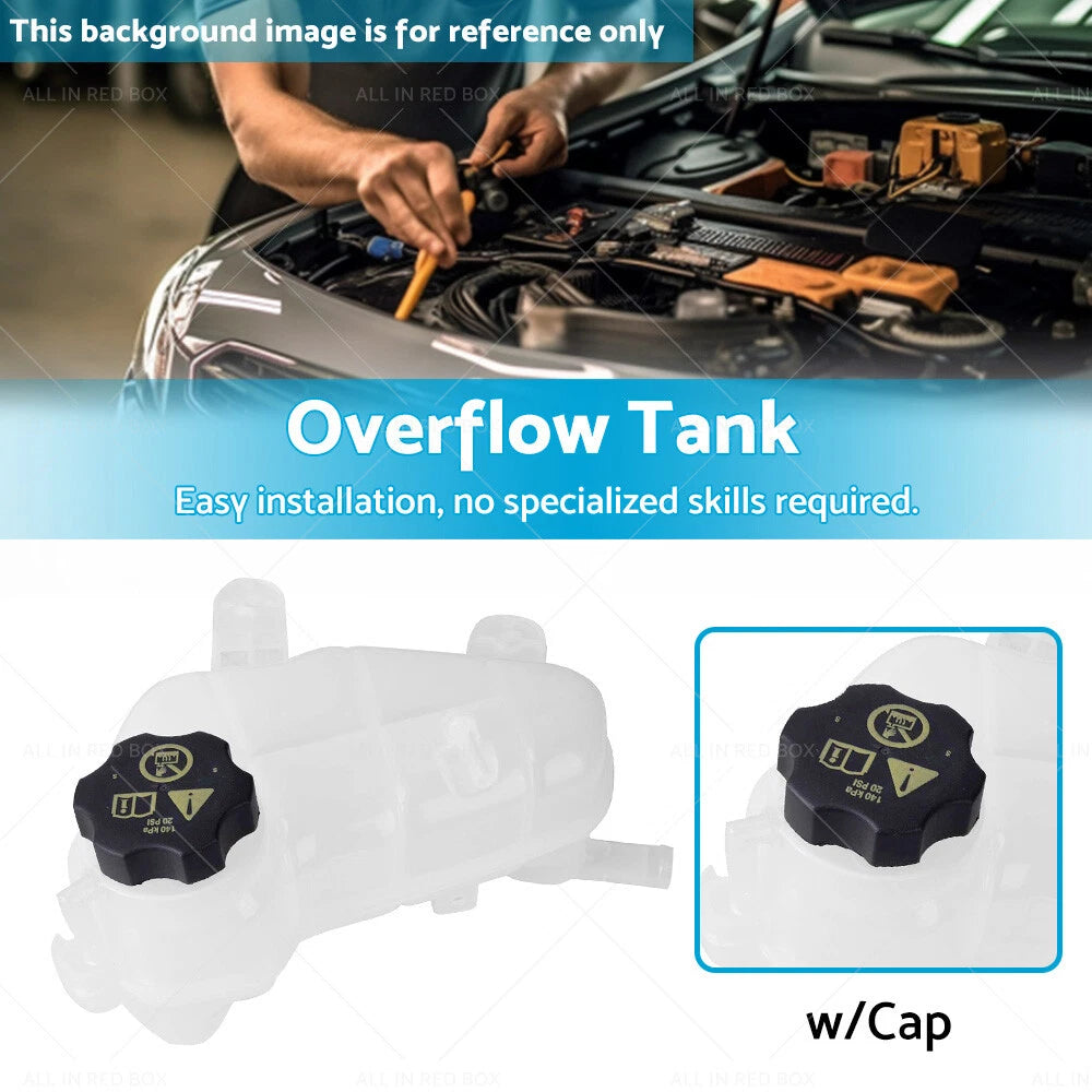 Coolant Overflow Expansion Bottle w/ Cap for Holden Barina TM (2012-2018)