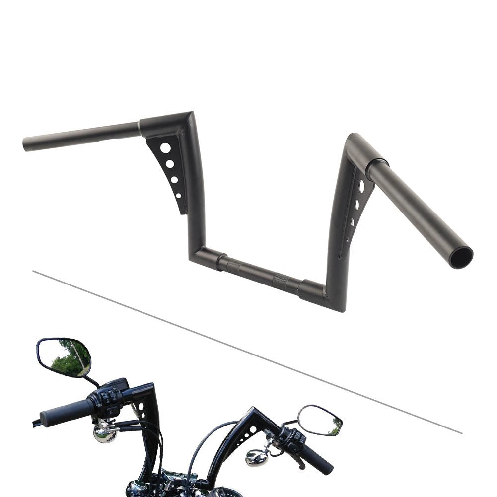10" Rise Ape Hanger Handlebar for Harley Sportster, Softail, Dyna (2000-2023)