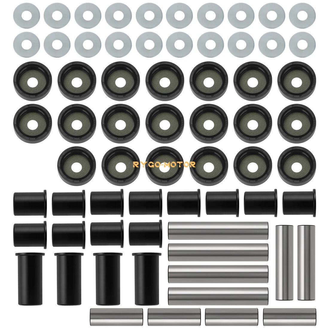 2 x Rear Suspension Bushing Rebuild for Suzuki LTA450X LTA700X King Quad