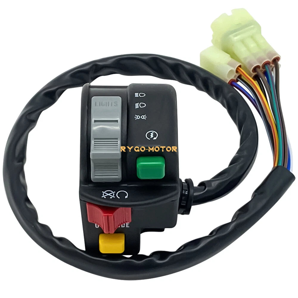 Left Handlebar Start/Stop Switch Headlight for Arctic Cat ATV 366 4x4 (2008–2011)