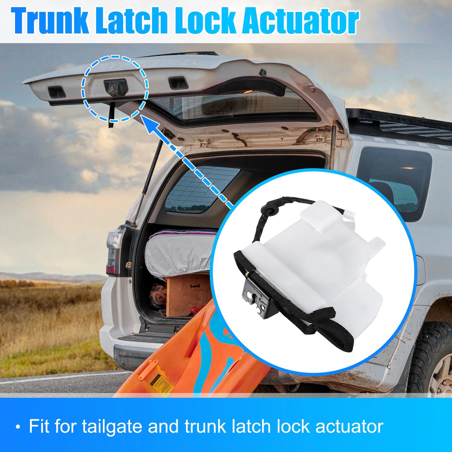 Tailgate Boot Latch Lock Actuator for Toyota 4Runner (2003-2009)