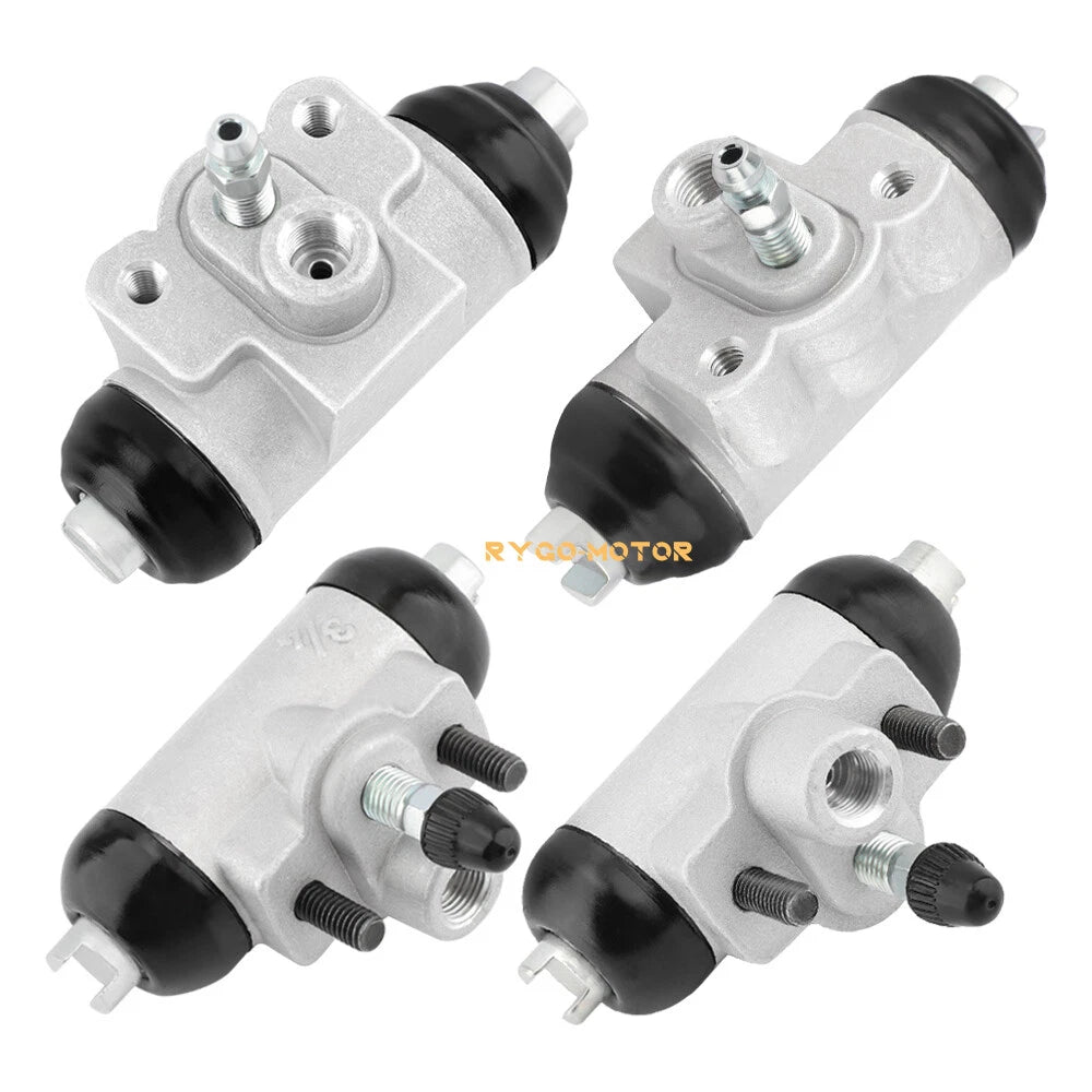 2x Front+Rear Brake Cylinders for Kawasaki Mule 1000 KAF450 (1988–1997)