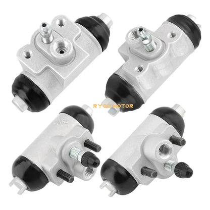 2x Front+Rear Brake Cylinders for Kawasaki Mule 1000 KAF450 (1988–1997)