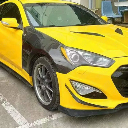 Real Carbon Fiber Fenders Vent Panel for Hyundai Genesis Coupe 2010-2016