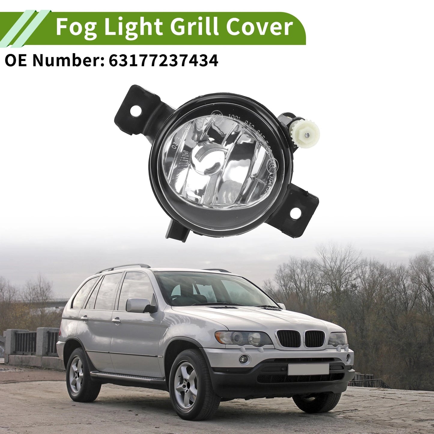 Right Fog Light Grill for BMW X5 (2011-2013)