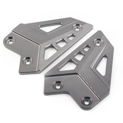 Rear Footrest Heel Plates Guard Protector for KAWASAKI Z900 (2017-2023)