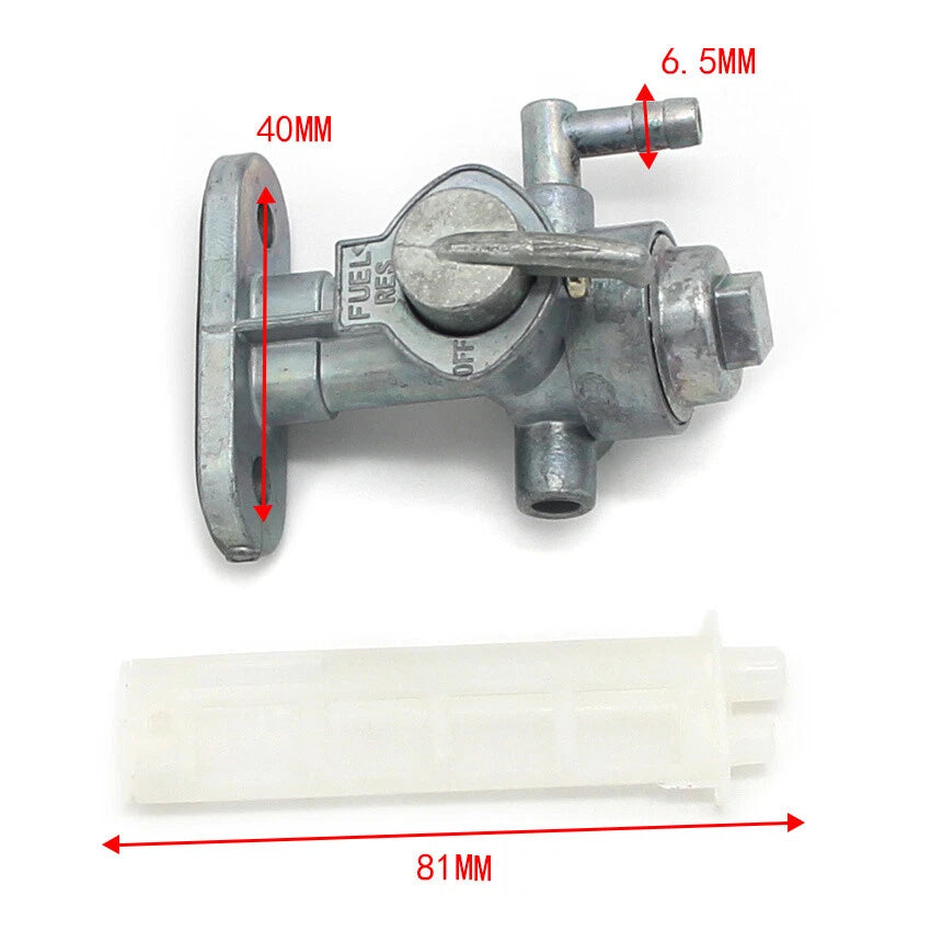 Fuel Petcock for Suzuki GS125E TS185 GN125 GN250E UE125 CT DS185 DS250 (1970-2023)
