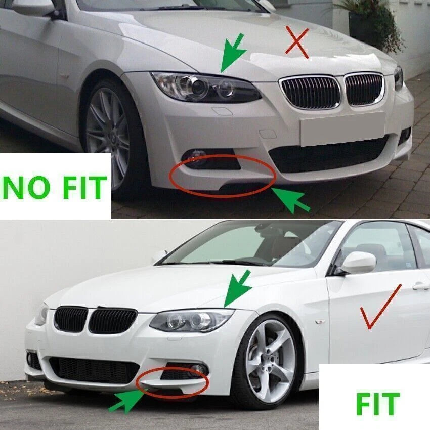 Front Bumper Side Splitter for BMW E92 E93 LCI M Sport (2010-2014)