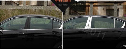 Window Pillar Center Cover Sill Side Molding Trim for Honda Accord Sedan (2008-2012)
