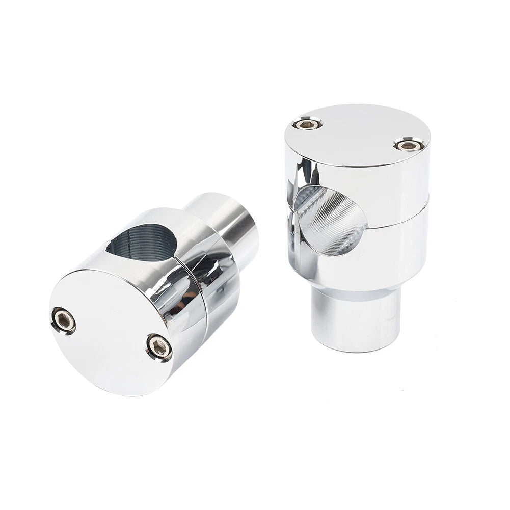 22mm Handlebar Riser Clamp Mount for Harley & Honda