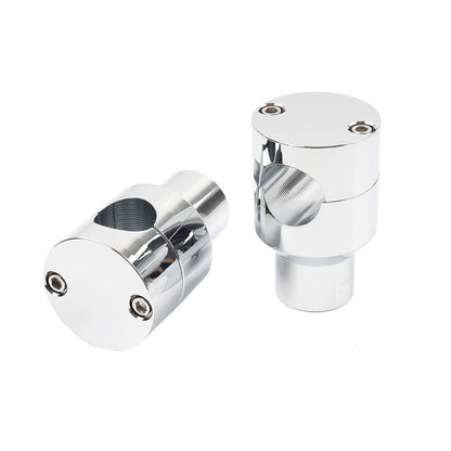 22mm Handlebar Riser Clamp Mount for Harley & Honda