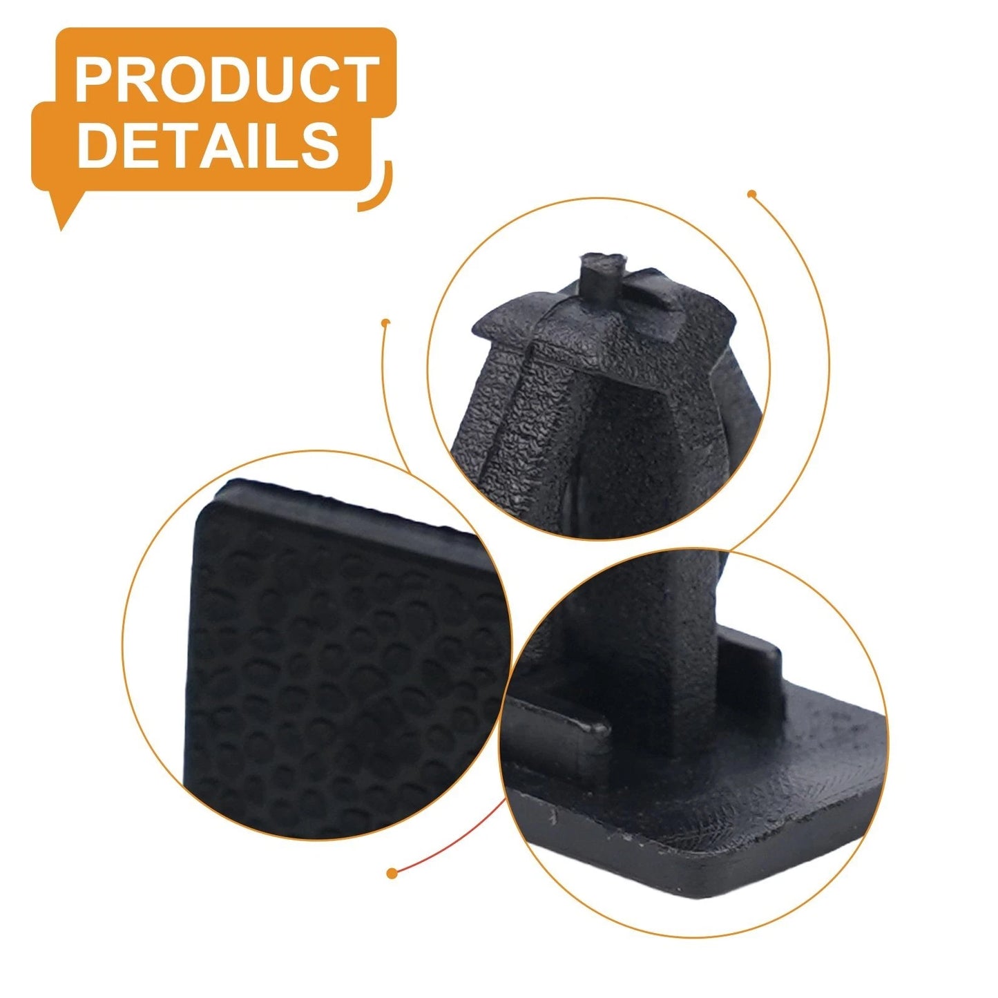 Panel Clips Black Anti-Wear Anti-Corrosion (2005–2010)