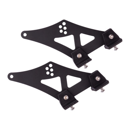5" CNC Aluminum Alloy Universal Rear Wing Spoiler Mount Brackets for Cars