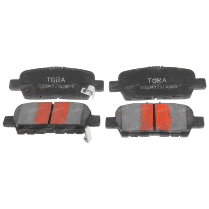 Rear Disc Brake Pads for Nissan Pulsar B17 C12 (2013-2018)