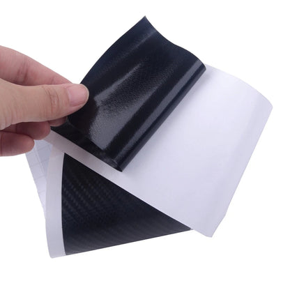 Carbon Fiber Rear Bumper Tail Lip Protect Decal Sticker for Universal Car