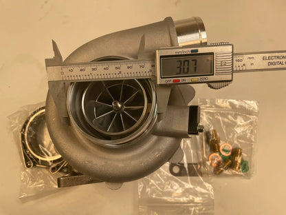GT30 Upgrade Turbo Flange for T3 - G30-660 A/R .70 Cold 1.01 Hot ()