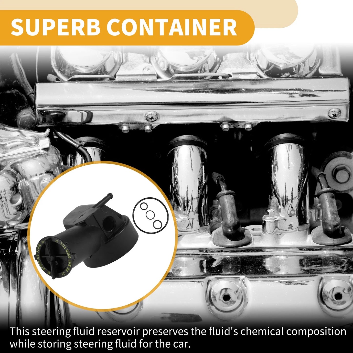 Power Steering Reservoir for Ford Crown Victoria (1992-1993)