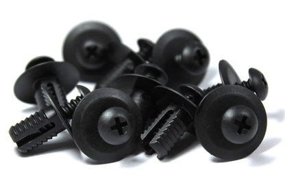 Fastex Scrivet / 10x / Black Plastic for Lotus Exige Elise