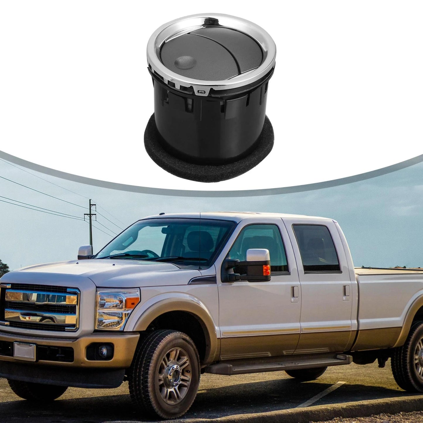 Car Front Air Vent AC Heater for Lincoln Mark LT & Ford F-150 (2006-2008)