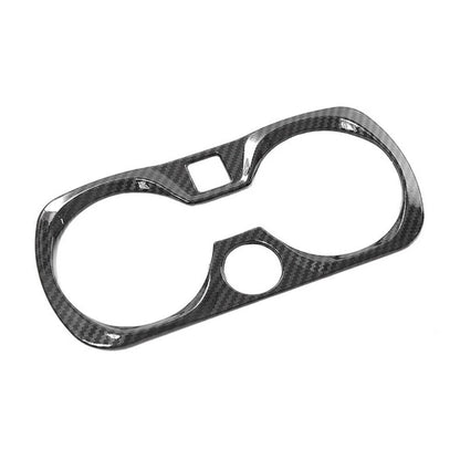 Carbon Fiber Central Console Water Cup Cover Trim for BMW 3 Series G20 (2019-2021)