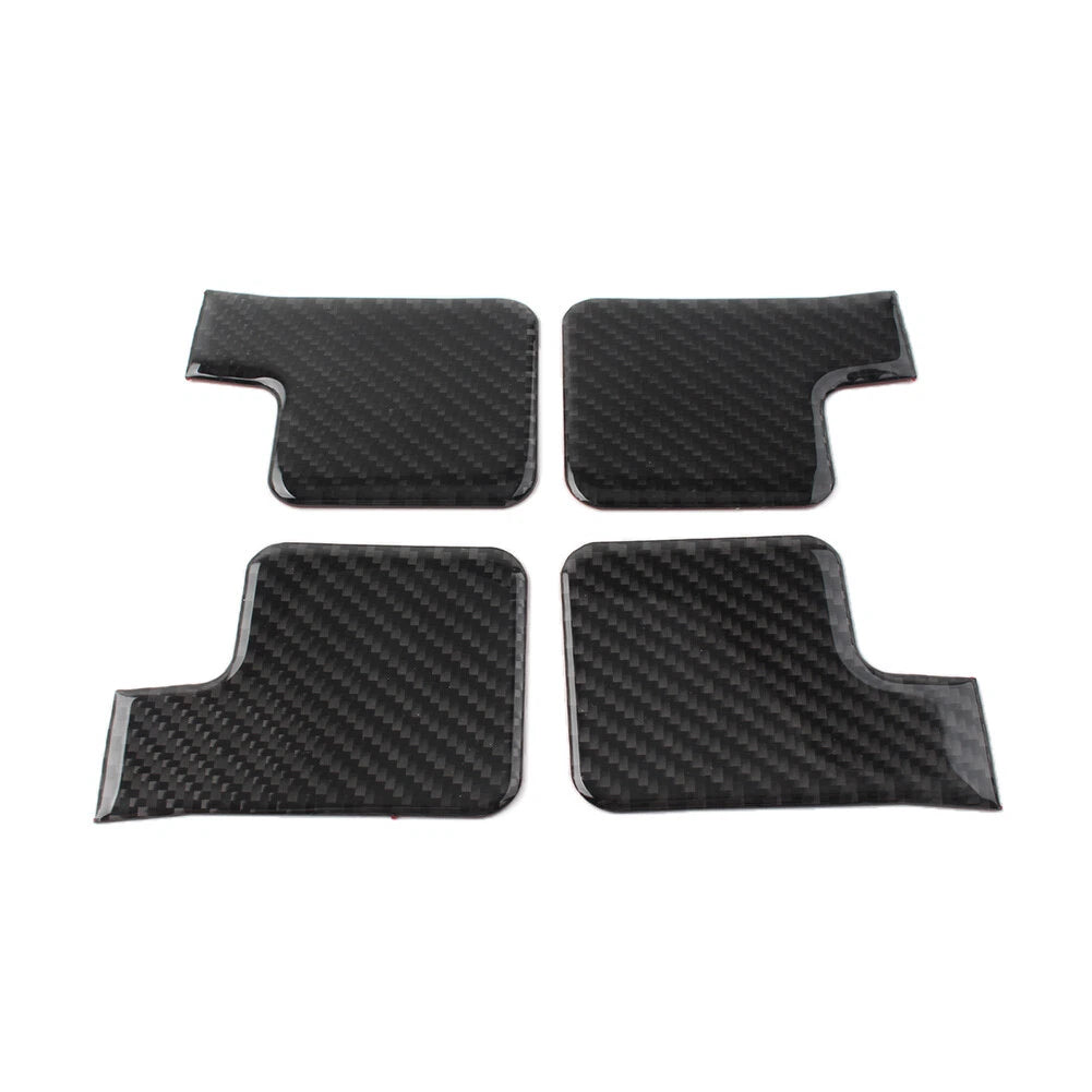 4 Pcs Door Handle Bowl Cover Trim for Jeep Wrangler (2011-2017)