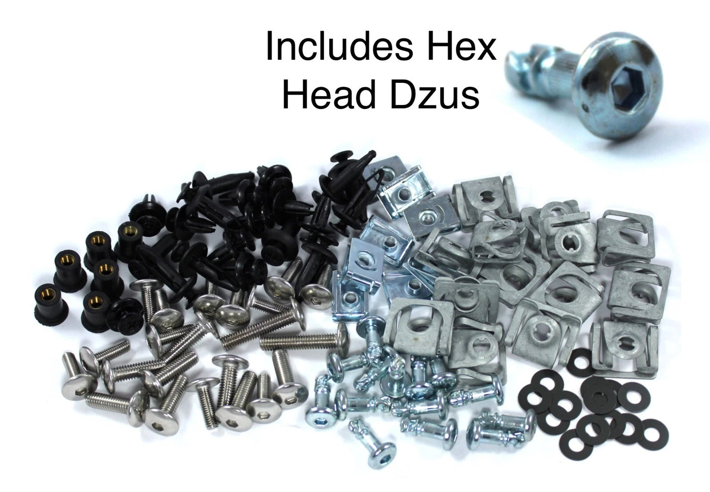 Stainless Steel Fairing Bolts for Yamaha R1 (1999–2000)