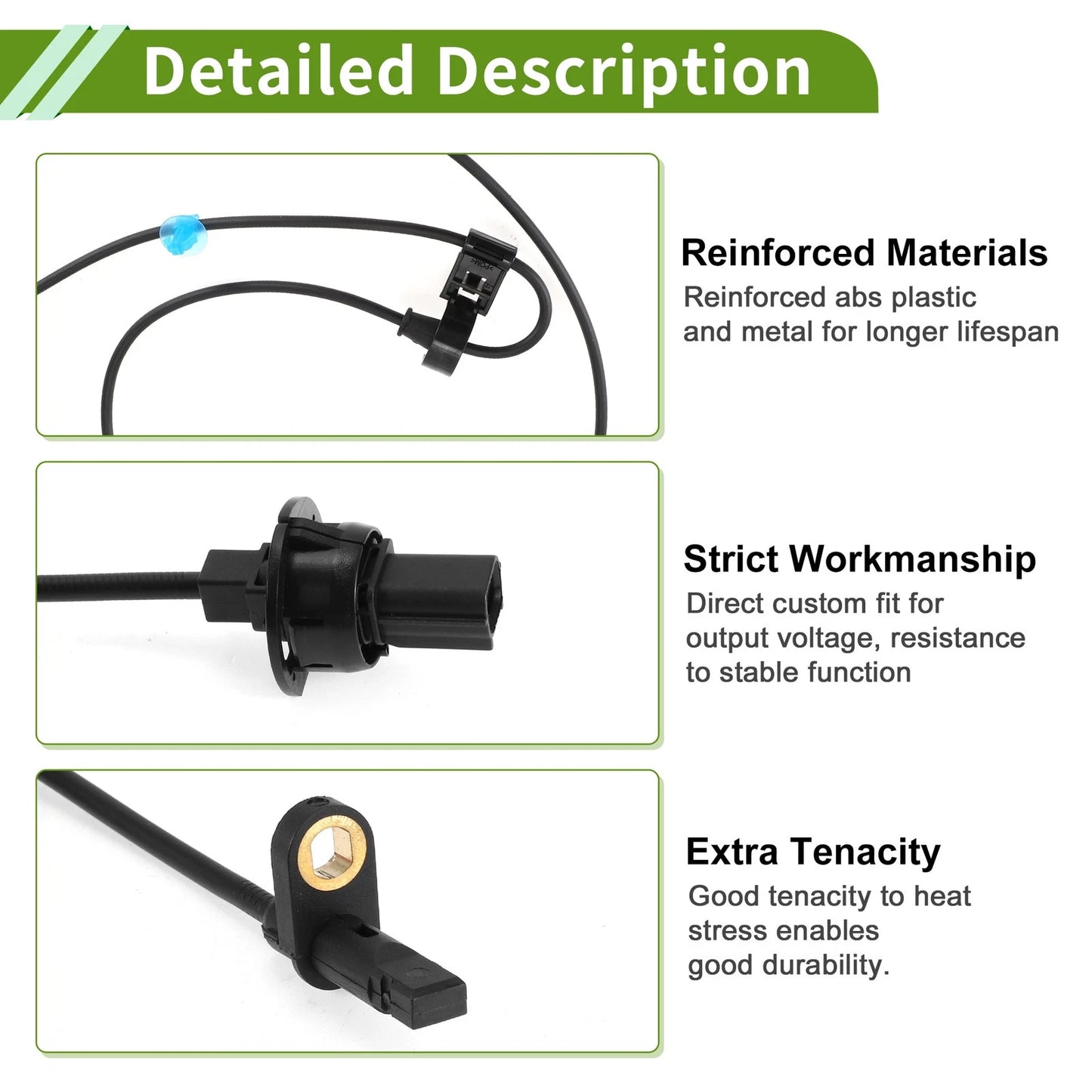 ABS Wheel Speed Sensor for Acura MDX 2014-2020 1 x Front Left Sensor