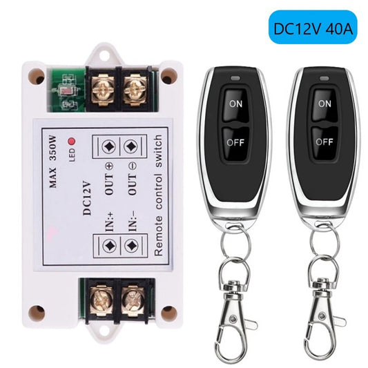 12V Car Battery Disconnect Cut Off Kill Switch w/ Wireless Remote