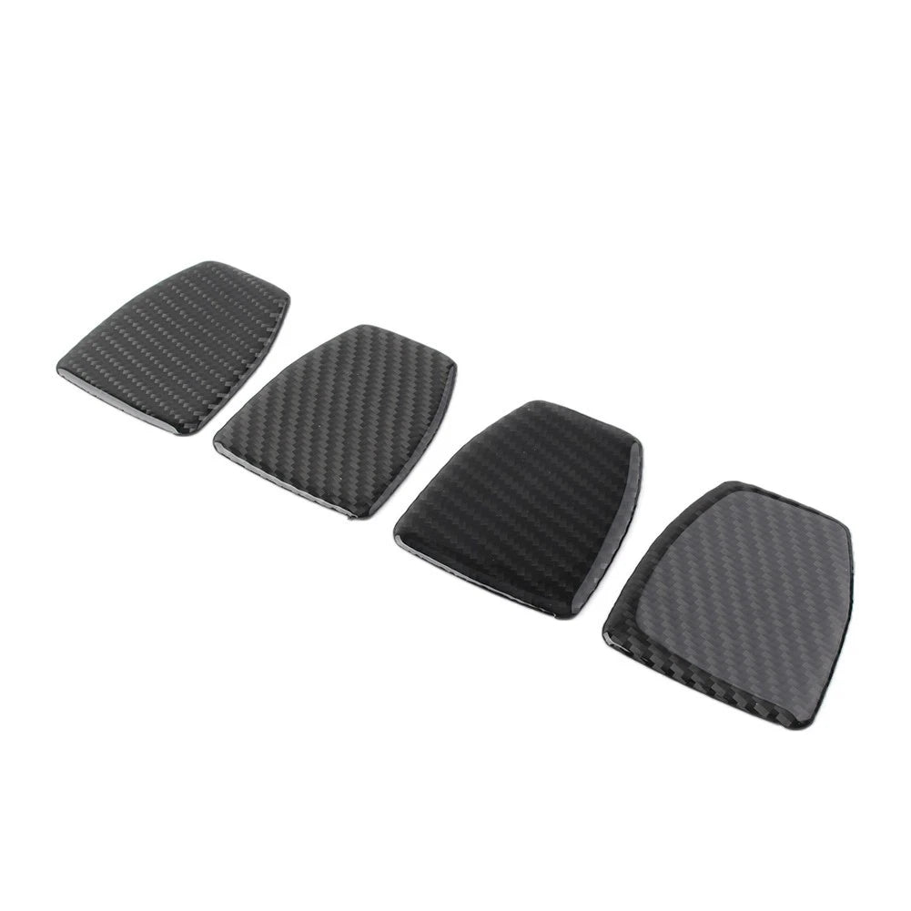 4 x Interior Door Handle Bowl Cover Trim for Jeep Wrangler JL (2018-2021)