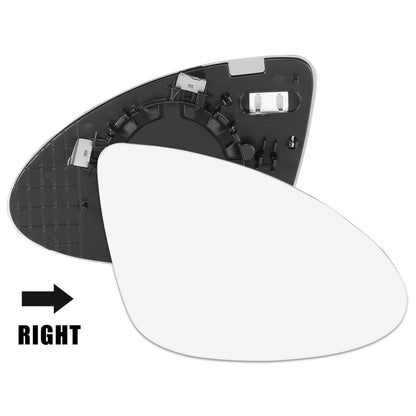 Mirror Glass Heated w/ Backing Right Side RH for Porsche Cayenne (2011 - 2015)