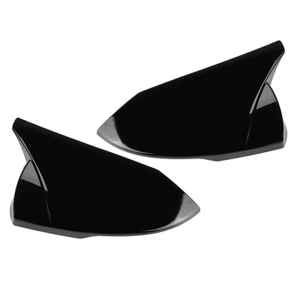 Gloss Black Side Mirror Cover Caps for Hyundai Elantra (2023-2024)