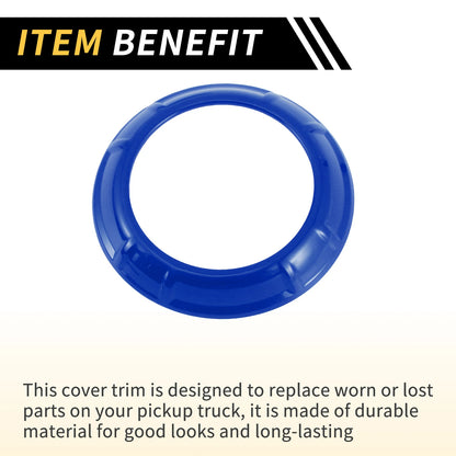 AC Vent Dashboard Decoration Rings for Jeep Wrangler JK JKU (2011-2017) Blue