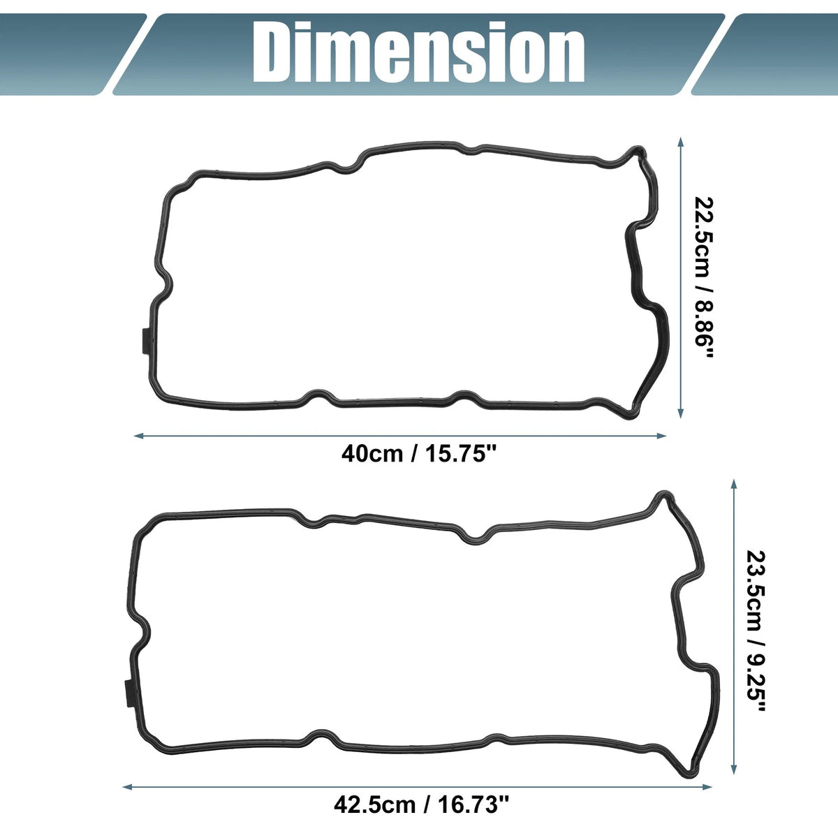 1 Pair Valve Cover Gasket for Infiniti FX35 (2003-2008)