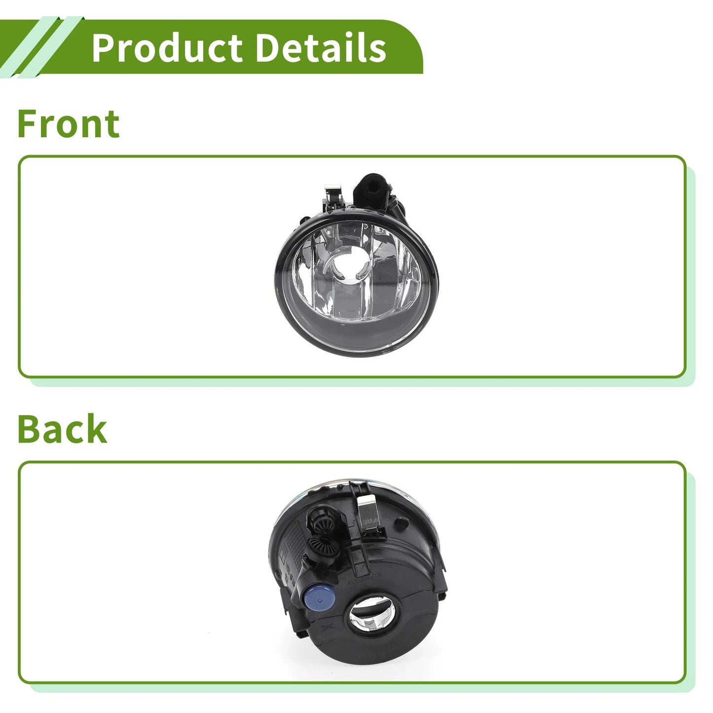 Right Fog Light Grill for BMW X6 (2013-2015)