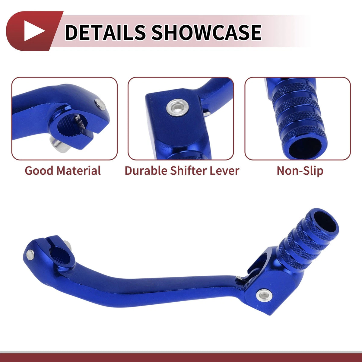 Blue Folding Motorcycle Gear Shifter Lever for Honda CRF70 (2007-2023)