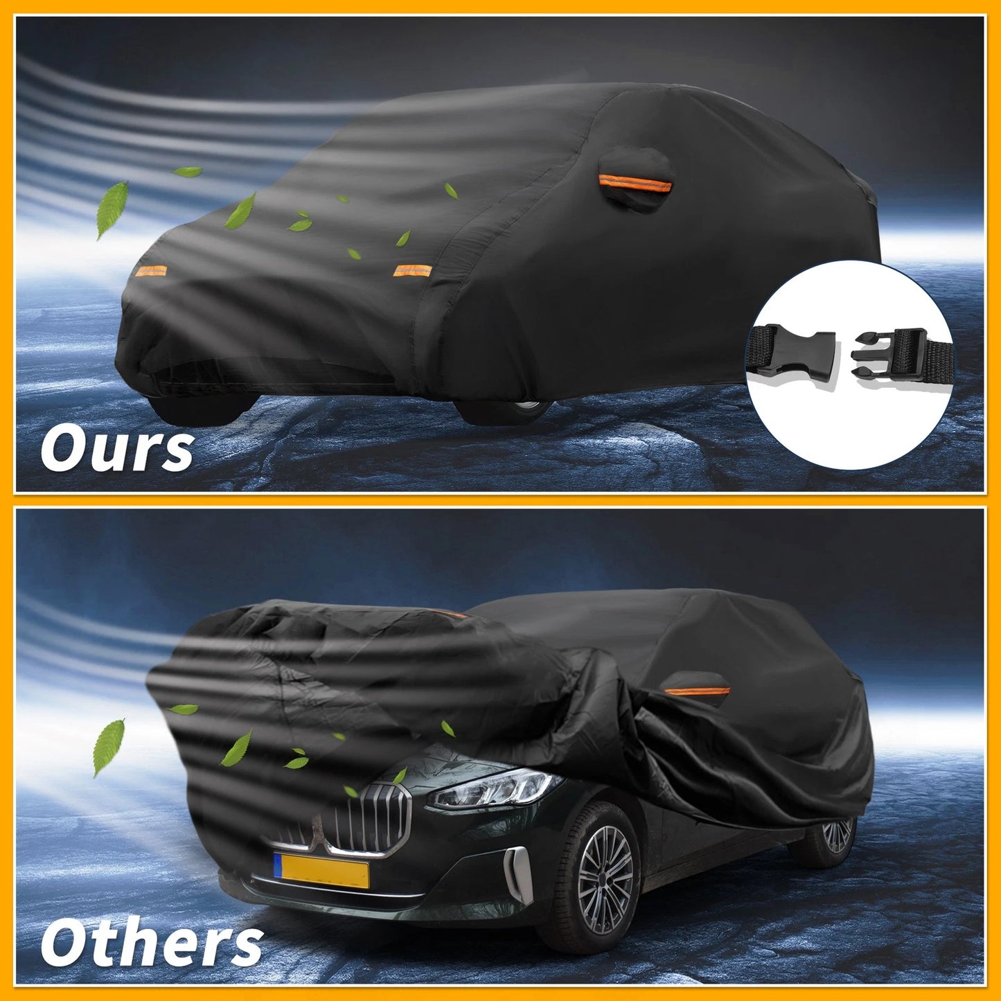 Waterproof All Weather Car Cover for BMW 2 Series Sedan (2014-2023)