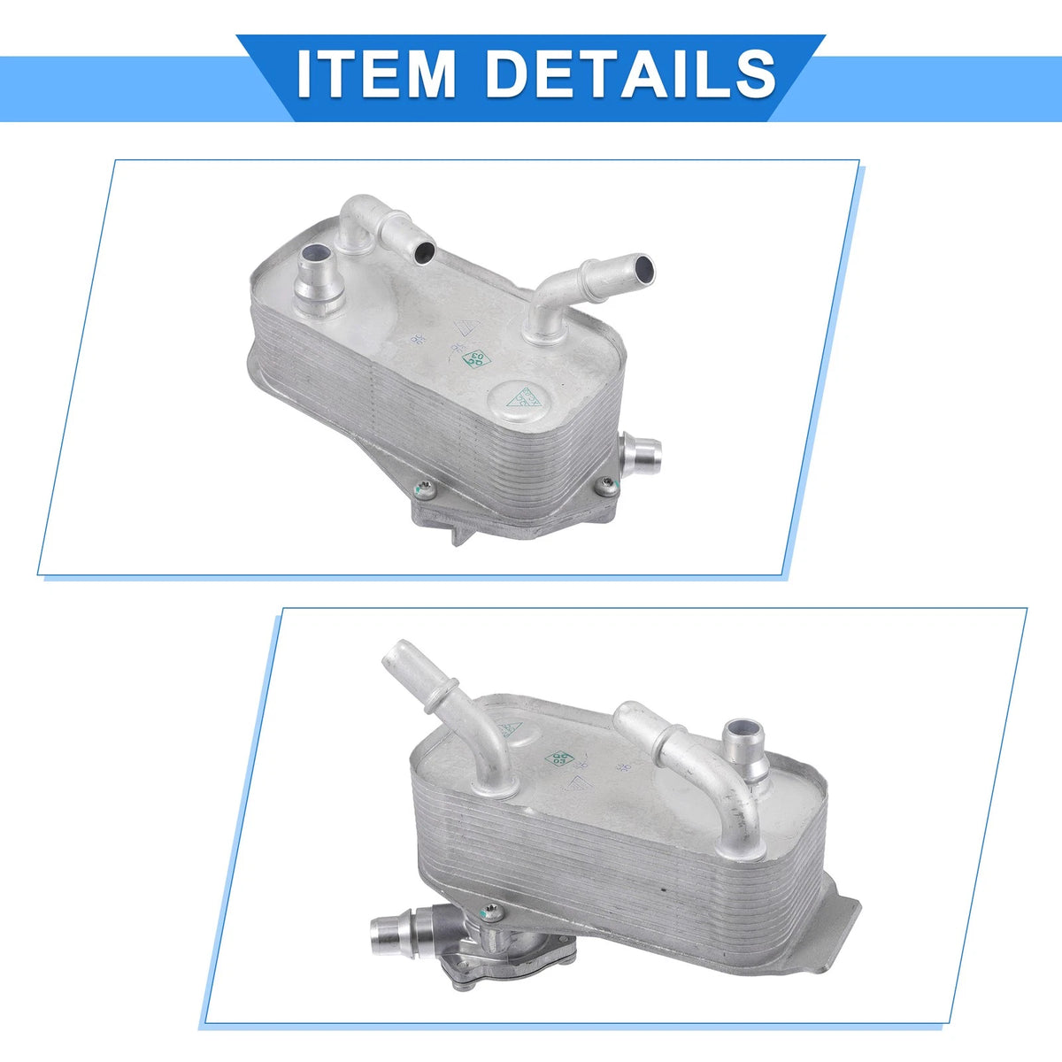 Engine Oil Cooler for BMW 328i 2007-2013 (2 x Oil Coolers)