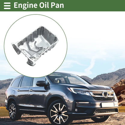 1 Pcs Engine Oil Pan for Acura MDX V6 3.5L Aluminum (2016-2020)